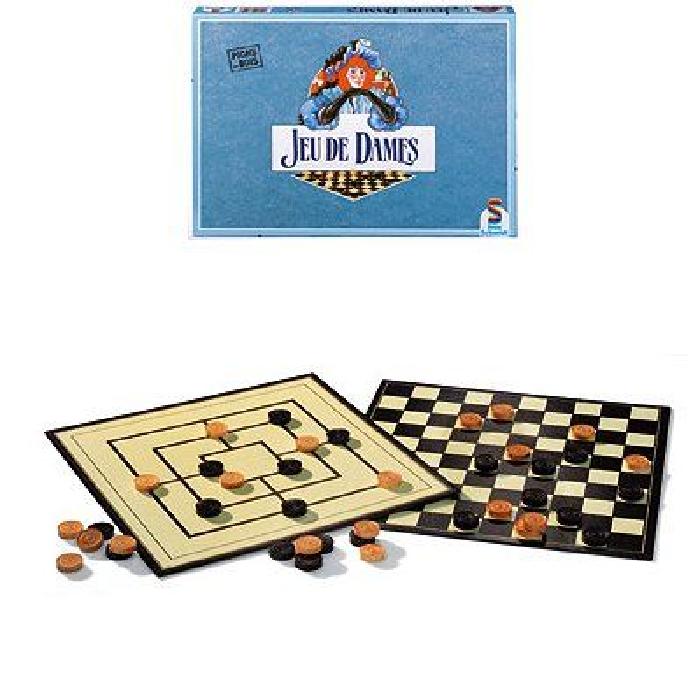 SCHMIDT AND SPIELE Jeu de société - Jeu de Dames - Classic line