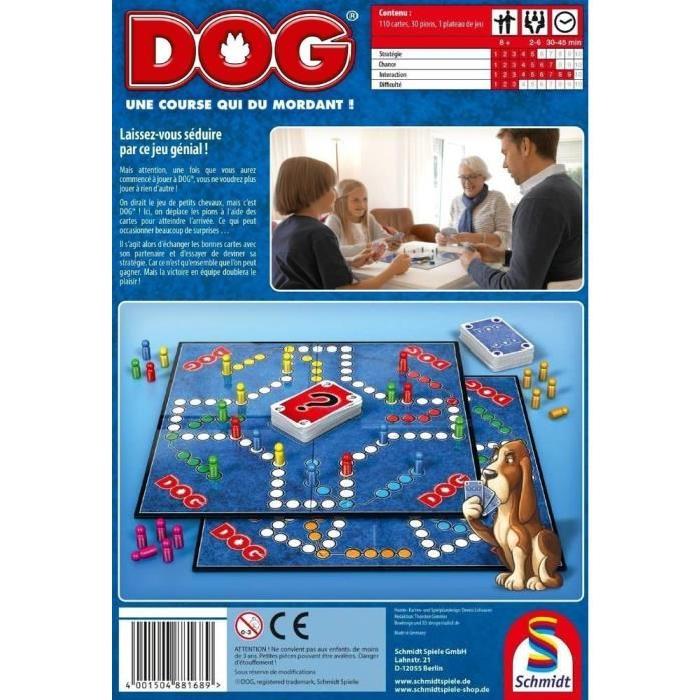 SCHMIDT AND SPIELE Jeu de société - Dog