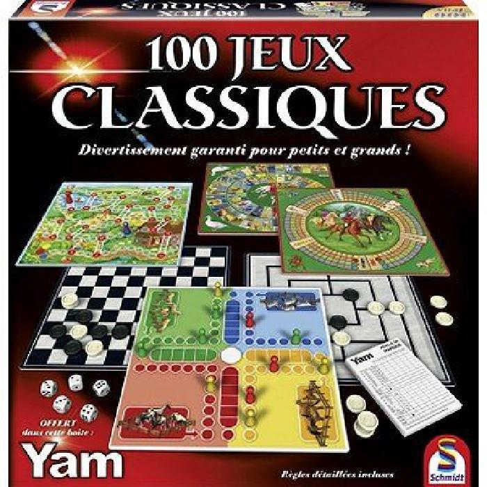 SCHMIDT AND SPIELE Coffret de jeux - 100 jeux classiques