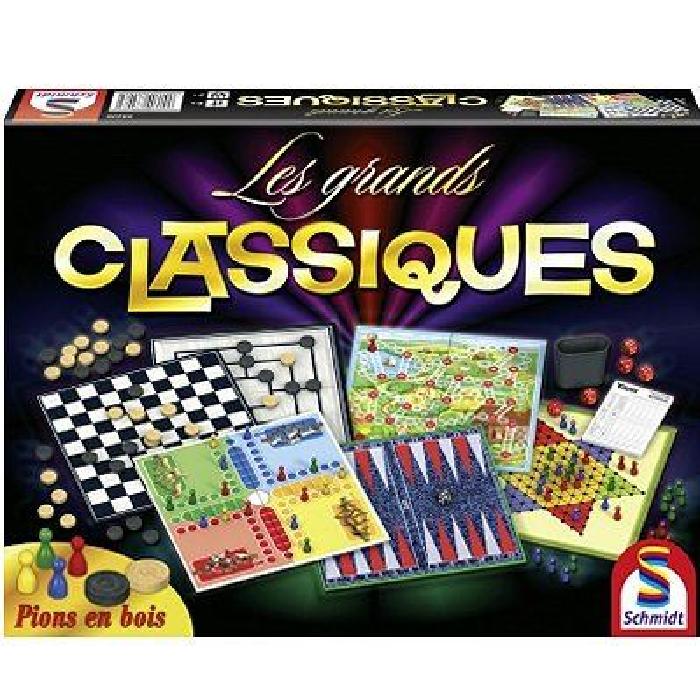 SCHMIDT AND SPIELE Coffret de jeux - Les grands classiques