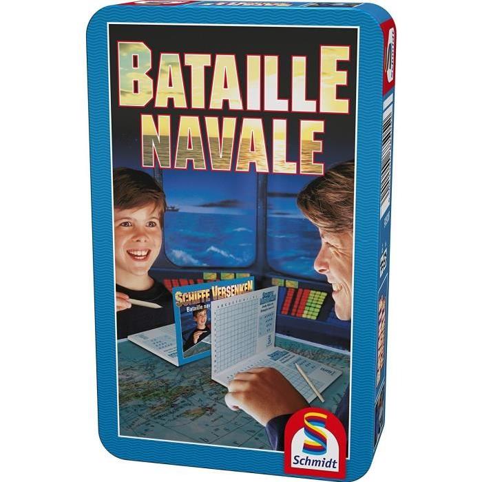 SCHMIDT AND SPIELE Jeu de poche - Bataille navale