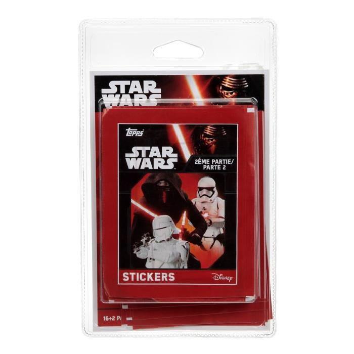 STAR WARS Stickers - 16 + 2 paquets