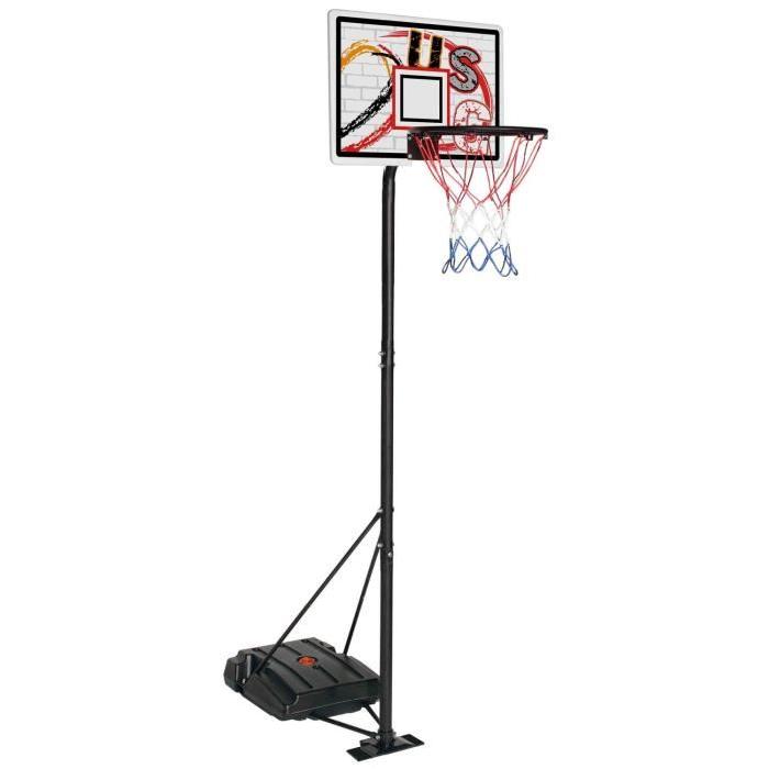 CDTS Panneau de Basket avec Socle Lestable - Hauteur max. 2,05m