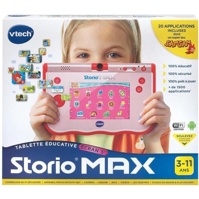 VTECH Storio Max 5'' Tablette enfant WiFi Rose