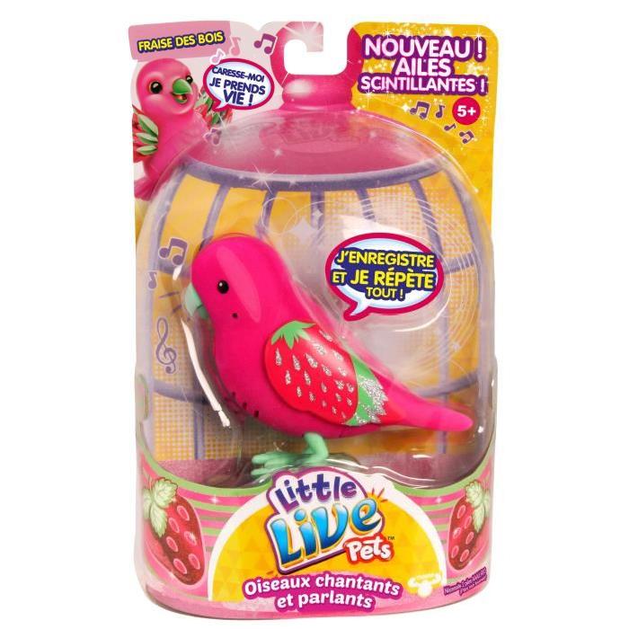 Oiseau FRAISE DES BOIS - LITTLE LIVE PETS - SAISON 4