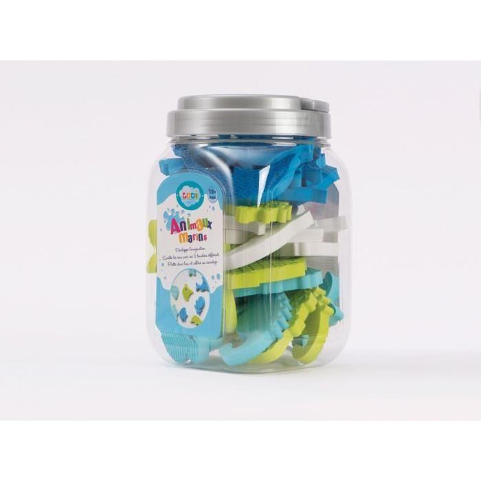 LUDI Jouets de Bain en mousse Animaux marins