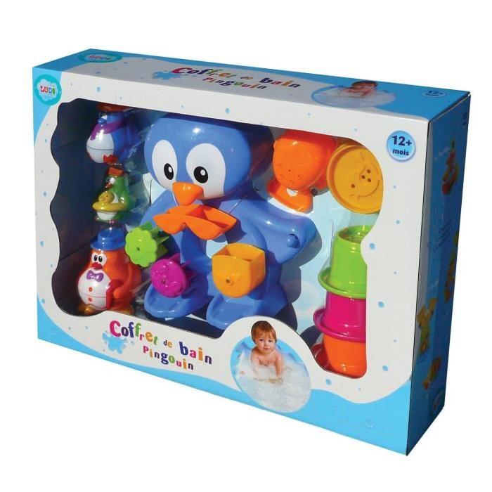 LUDI Coffret de bain Pingouin