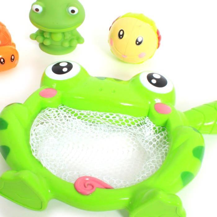 MGM Jeu de bain Grenouille Epuisette avec accessoires - Mixte - A partir de 12 mois