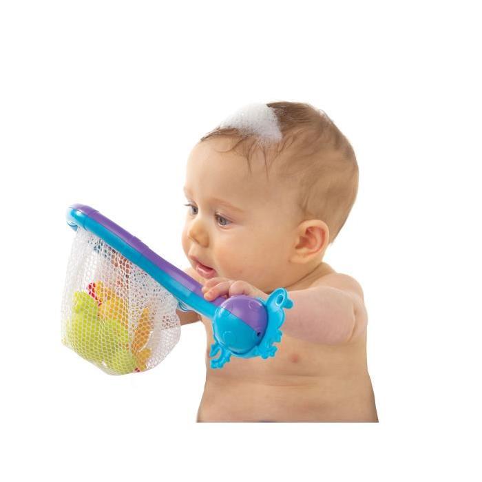 PLAYGRO Epuisette et jouets de bain (x4)