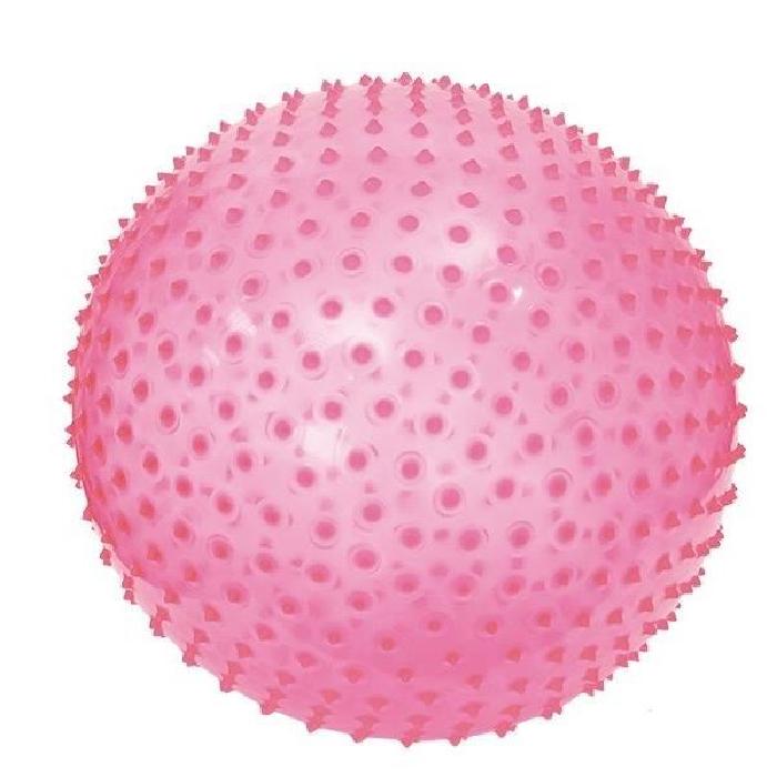 LUDI Ballon de Motricité Rose - Diametre 45 cm
