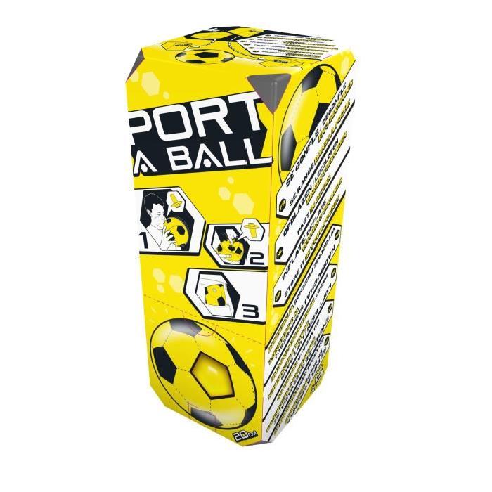 MODELCO Ballon Gonflable Port-A-Ball - Jaune