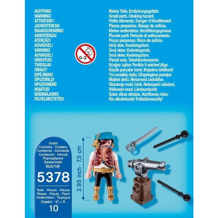 PLAYMOBIL 5378 Canonnier des Pirates