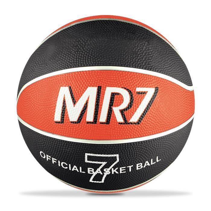 MONDO Ballon de Basket MR7 Noir et Orange