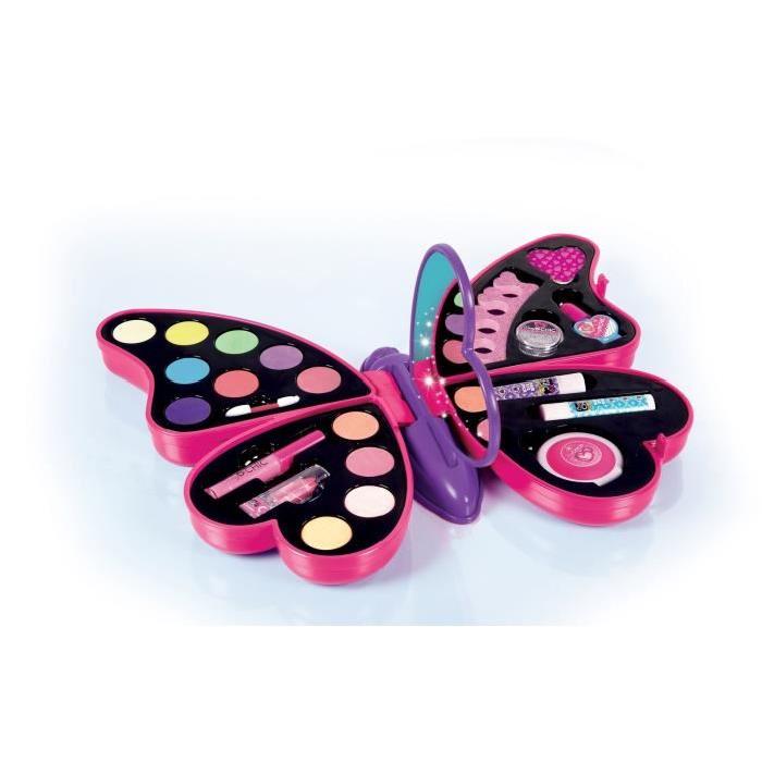 CLEMENTONI - Trousse de maquillage papillon