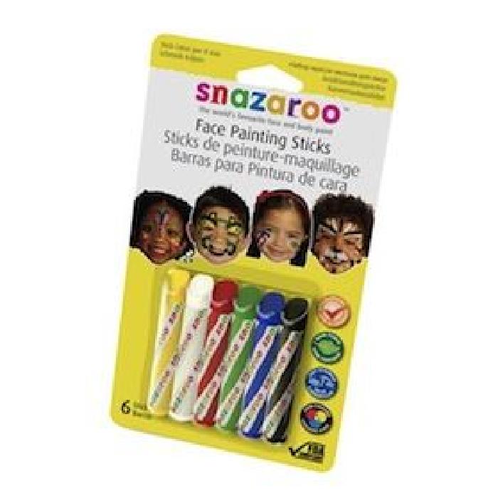 SNAZAROO Sticks peinture pour visage unisexe