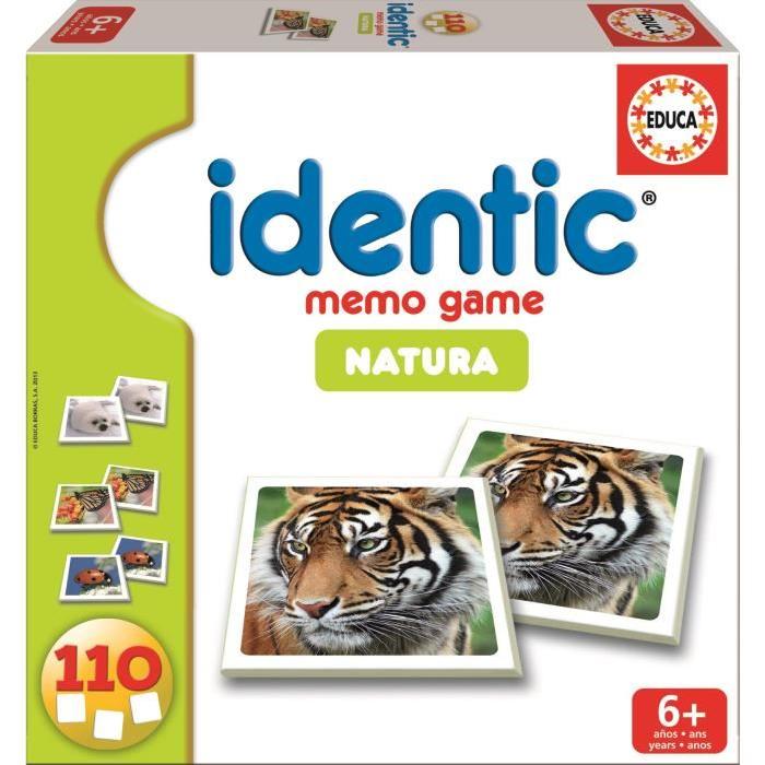 EDUCA Identic Natura (110 cartes)