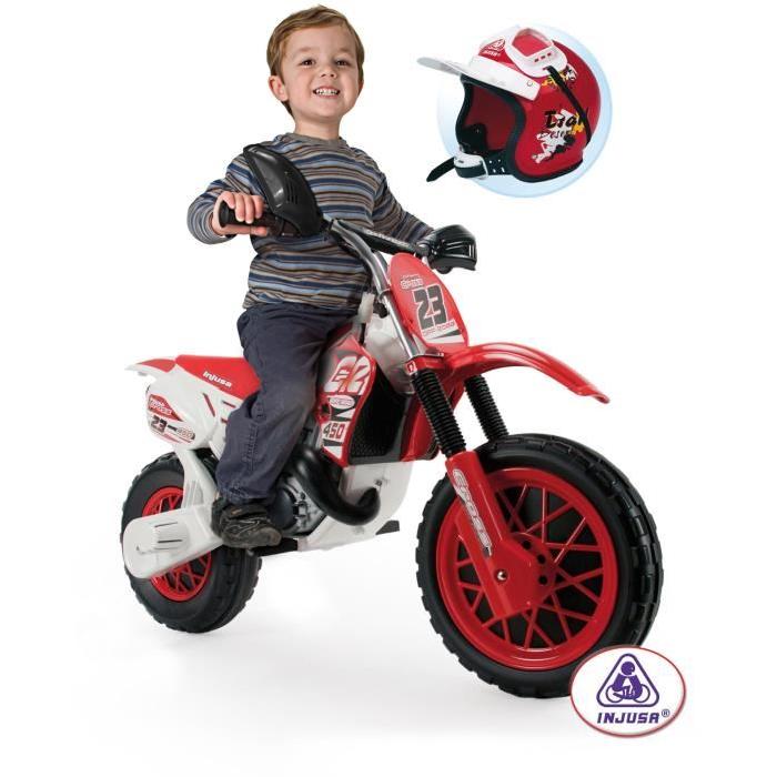 INJUSA Moto Electrique Enfant Enduro 6 V
