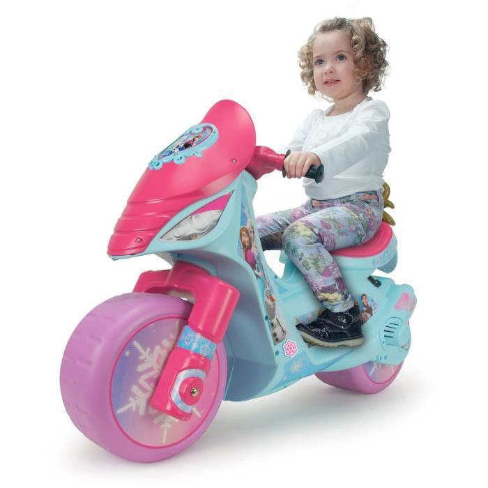 LA REINE DES NEIGES Moto Scooter Electrique enfant