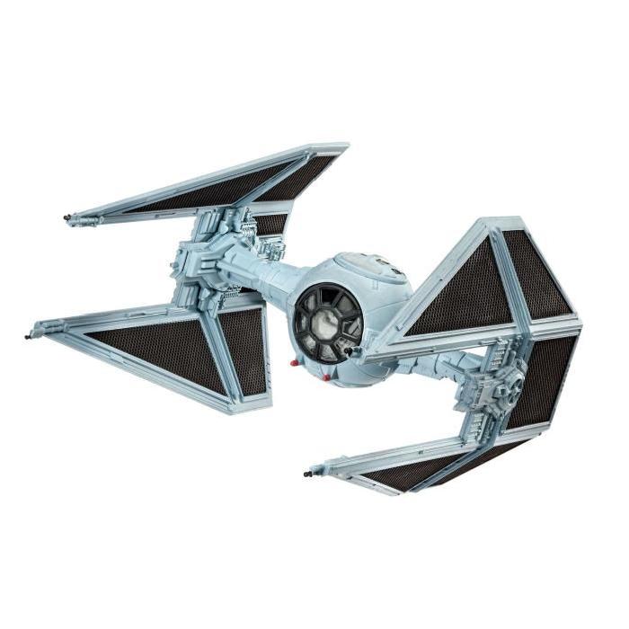STAR WARS Model Set Tie Interceptor Maquette a Construire, a Coller et a Peindre, Avec Accessoires