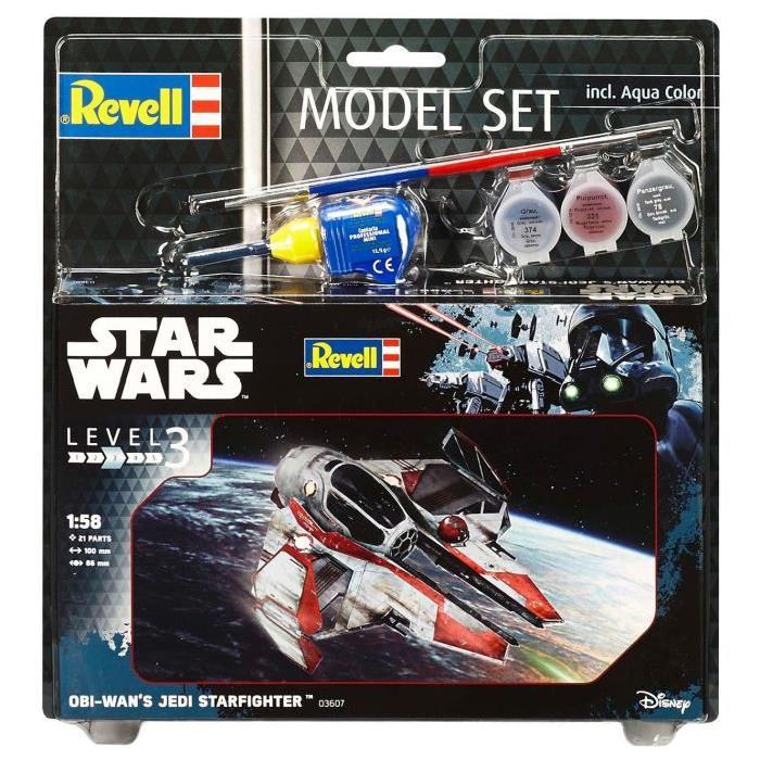 STAR WARS Model-Set Obi Wan's Jedi Starfig - Maquette