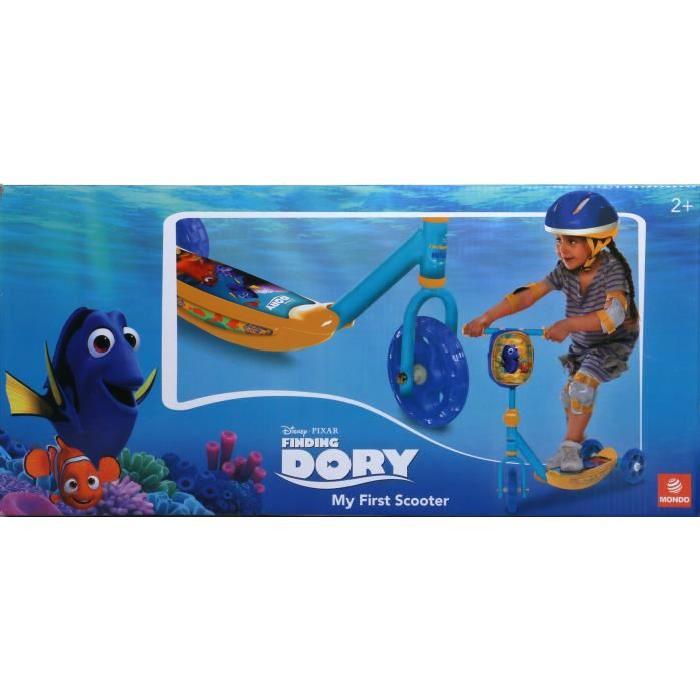 DORY Trottinette 3 roues enfant avec sacoche de rangement