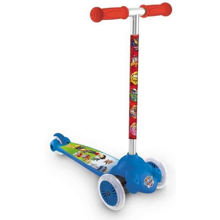 PAT PATROUILLE Trottinette enfant 3 roues Twist & Roll