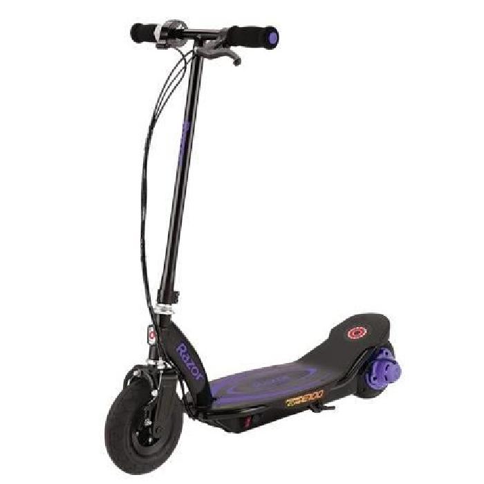 RAZOR Trottinette enfant Electrique E100 Power Core - Violet - jusqu'a 18 kms/heure