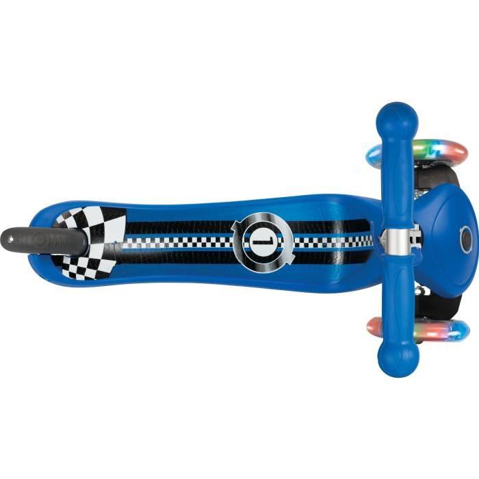 GLOBBER Trottinette 3 roues Primo Fantasy Racing Bleu