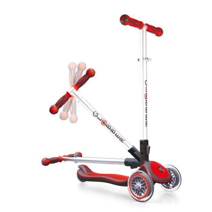 GLOBBER Trottinette 3 roues Elite Rouge