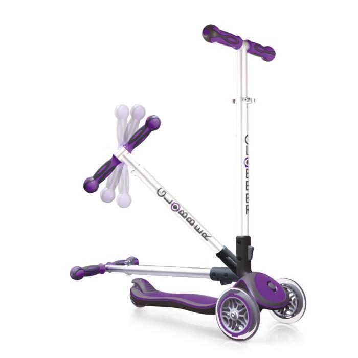 GLOBBER Trottinette 3 roues Elite violette