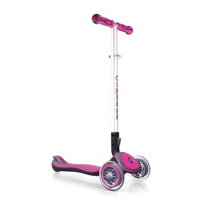 GLOBBER Trottinette 3 roues Elite rose