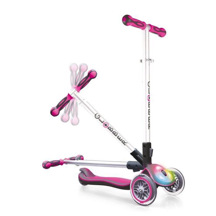 GLOBBER Trottinette 3 roues Elite light Rose