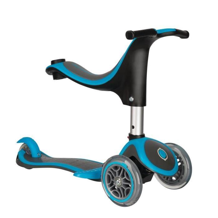 GLOBBER Trottinette 3 roues 4 in 1 plus bleu foncé