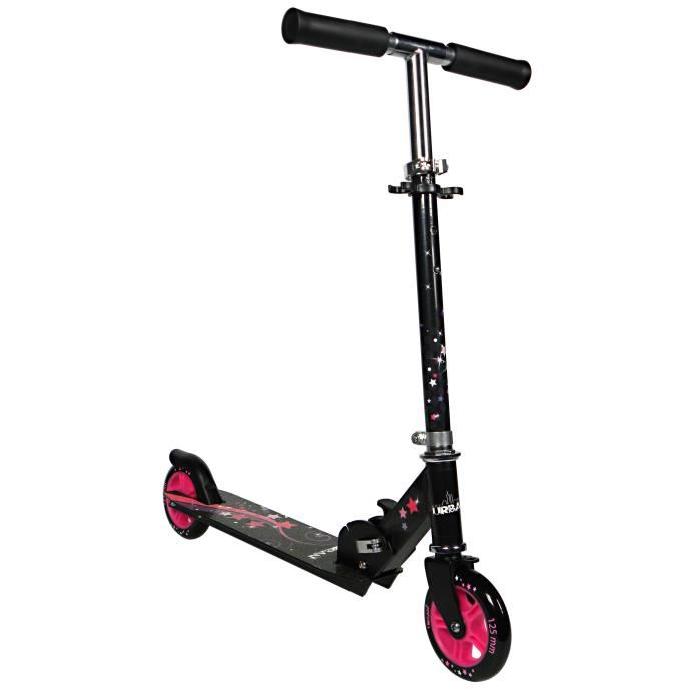 TEMPLAR Trottinette URBAN 2 roues 125mm pliable Girlrose noir