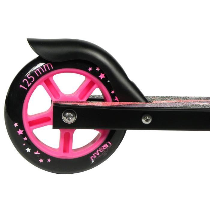 TEMPLAR Trottinette URBAN 2 roues 125mm pliable Girlrose noir