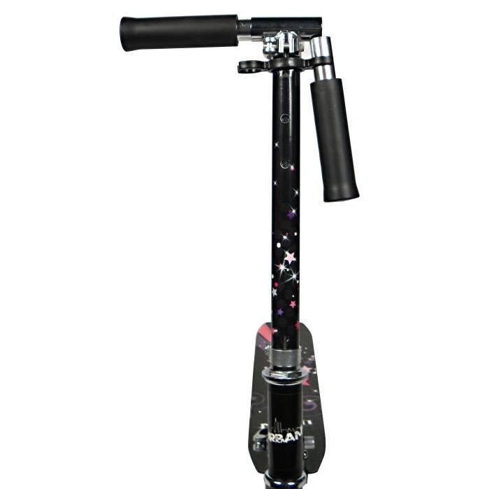 TEMPLAR Trottinette URBAN 2 roues 125mm pliable Girlrose noir