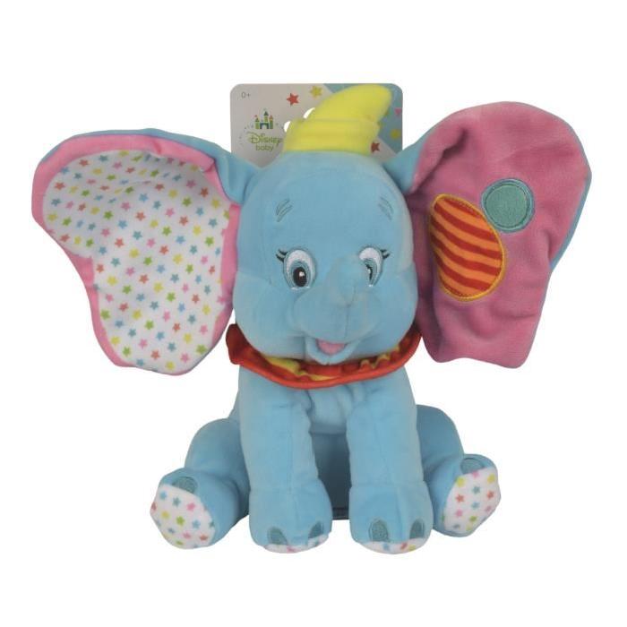 DUMBO L'ELEPHANT Peluche Dumbo 25cm - Disney