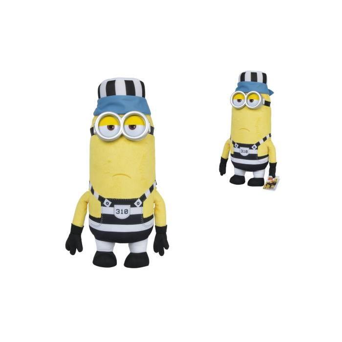 LES MINIONS Peluche Tim Prisonnier 36cm