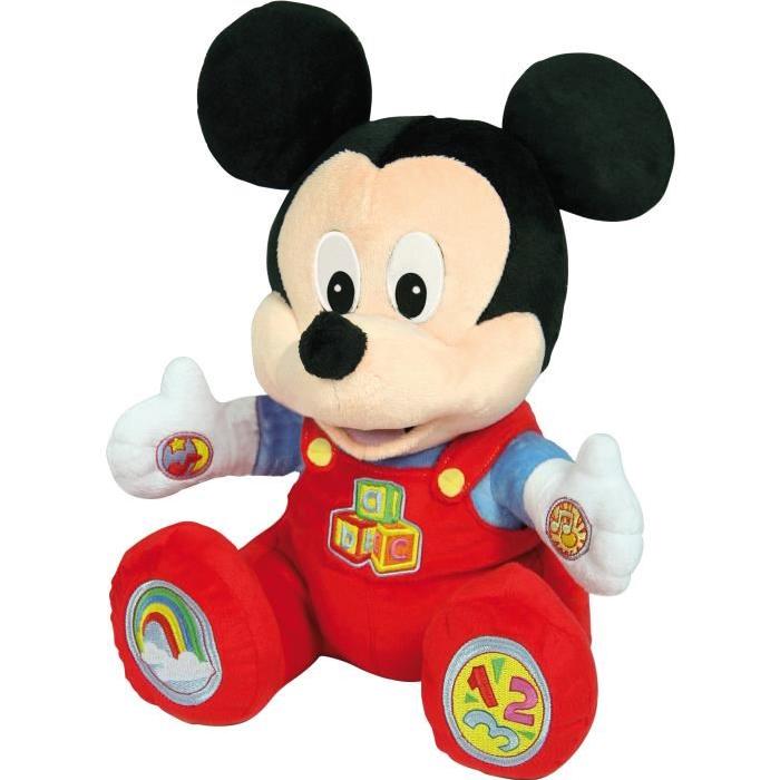 MICKEY Peluche Joue et Apprends de Clementoni