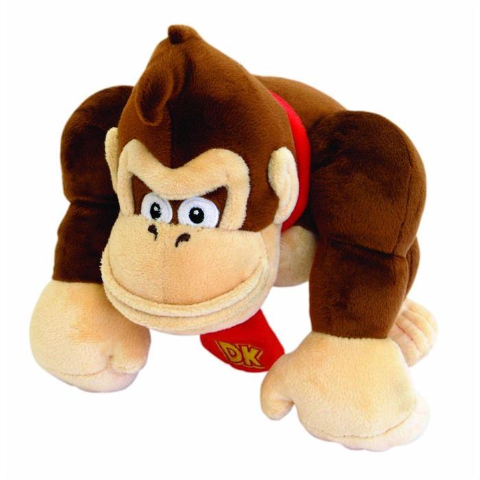 MARIO Peluche Mario Bros 24cm Small Donkey Kong