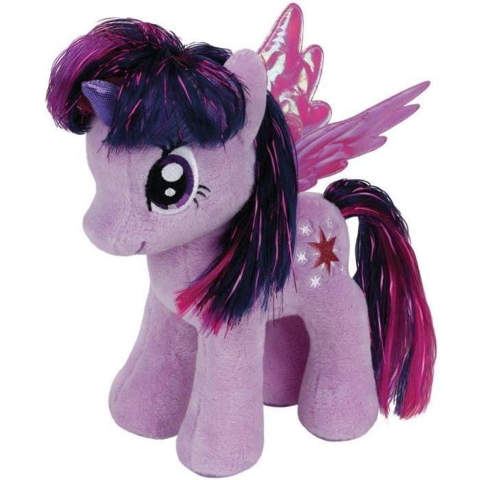 TY - MON PETIT PONEY Peluche Twilight Sparkle - 38 cm