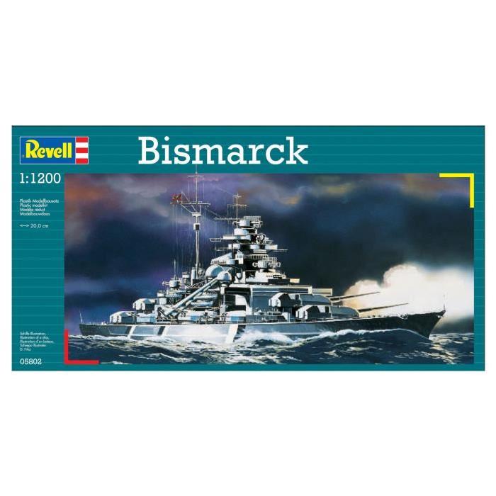 REVELL Model-Set Bismarck - Maquette