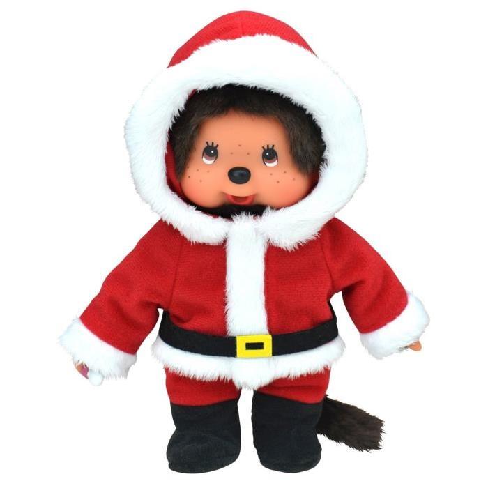 MONCHHICHI Peluche Pere Noël 20 cms