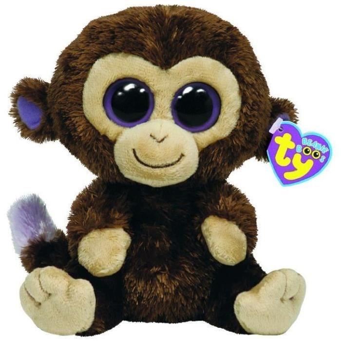 TY Peluche Coconut le Singe - 15 cm