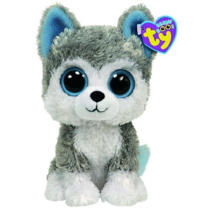 TY Peluche Slush le Chien - 15 cm