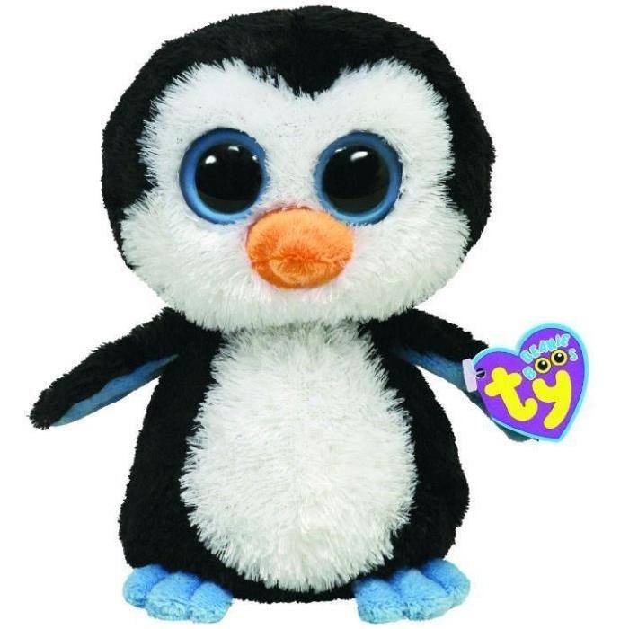 TY Peluche Waddles le Pingouin - 15 cm