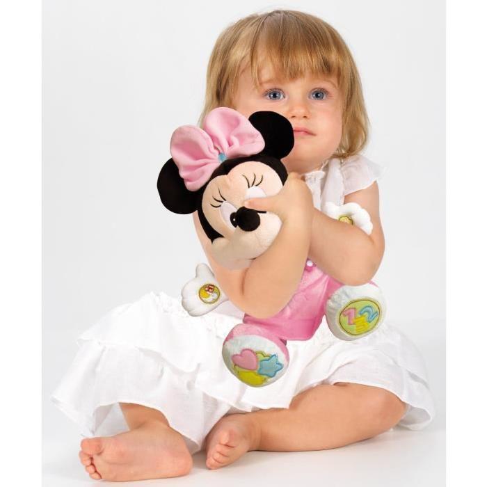 MINNIE Peluche Joue et Apprends Clementoni