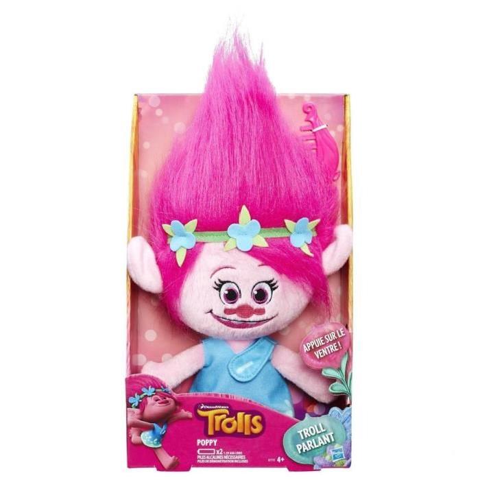 TROLLS Peluche Parlante Poppy