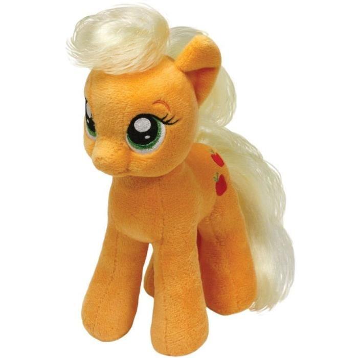 TY - MON PETIT PONEY Peluche Porte Clé Apple Jack - 11 cm