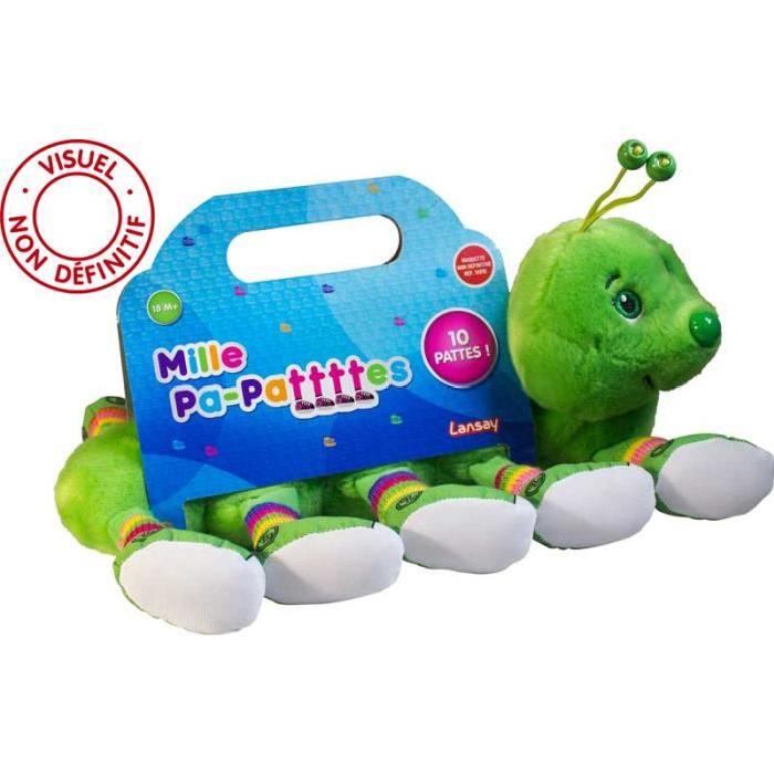 LANSAY Peluche - Mille Pa-Pattttes a 10 pattes - 38 cm